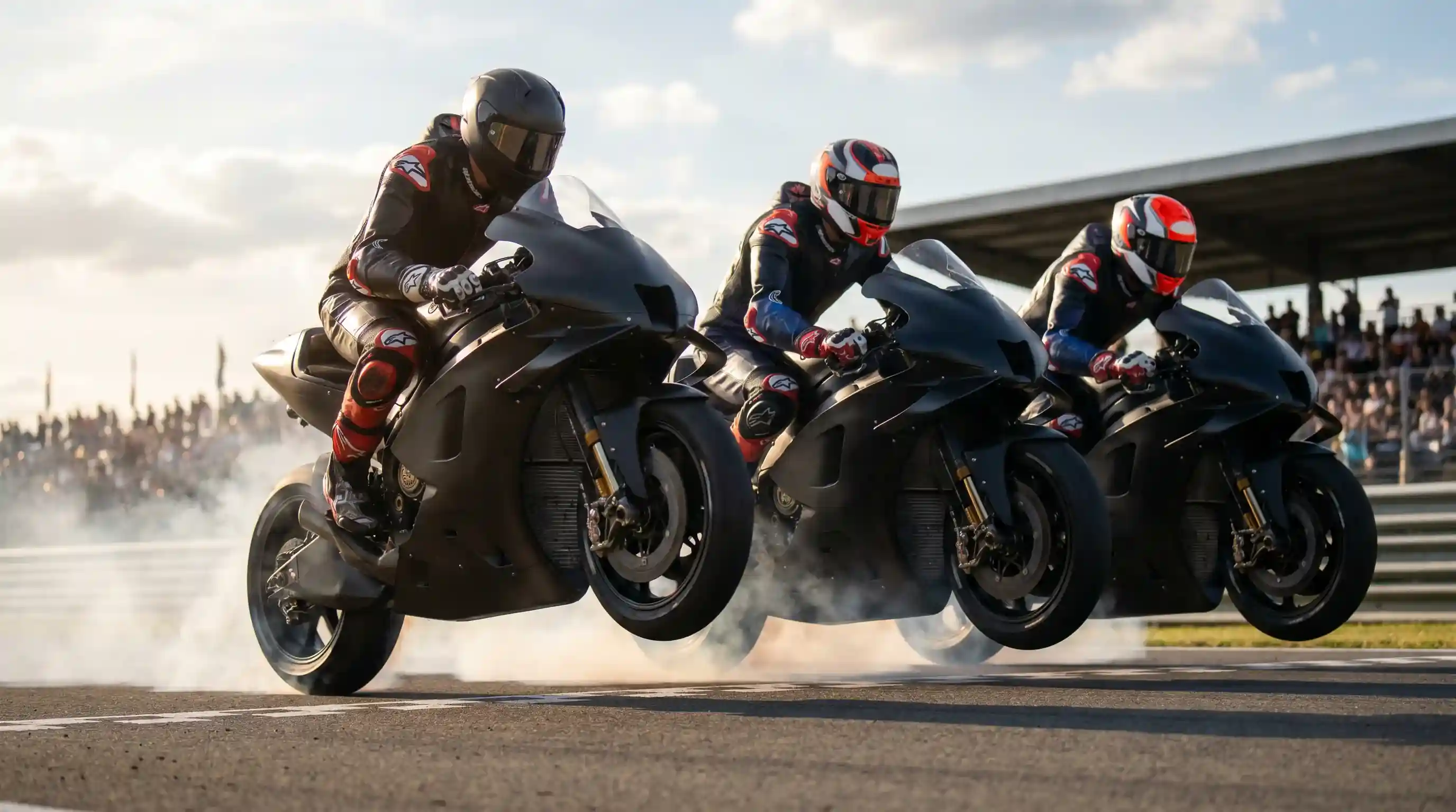 Старт на MotoGP с първи ред пилоти от поула