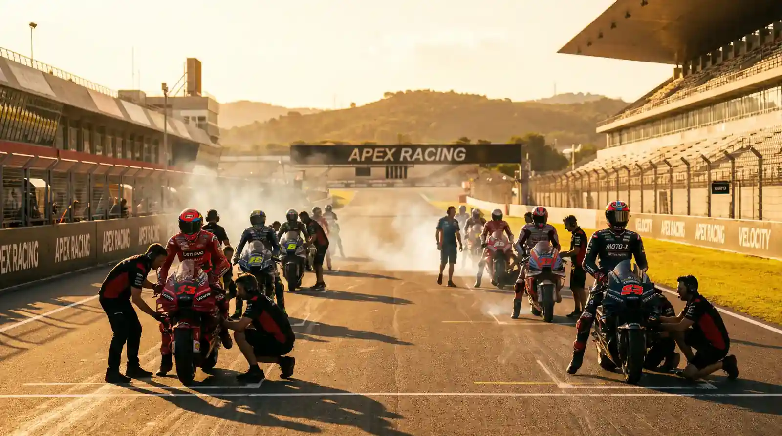 MotoGP стартова решетка преди неделното състезание